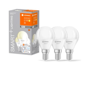 LEDVANCE SMART+ WiFi Set di 3 pezzi LED E14 4,9 watt 2700 Kelvin 470 lumen