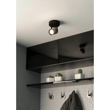 Eglo CAYUCA Applique LED Nero, 1-Luce