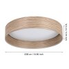 Eglo LUPPINERIA Plafoniera LED Sabbia, Bianco, 1-Luce