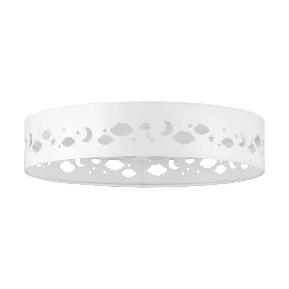 Eglo ESTUBENY Plafoniera LED Bianco, 1-Luce, Telecomando main product photo
