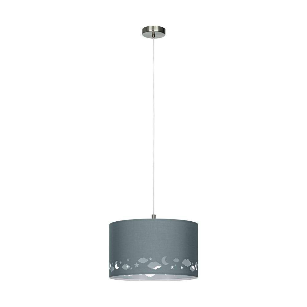 Eglo ESTUBENY Lampadario a sospensione Nichel opaco, 1-Luce main product photo