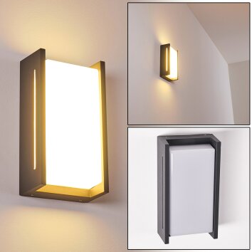 Torhamn Applique da esterno LED Antracite, 1-Luce