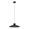 Eglo GRIZEDALE Lampadario a sospensione Ottone, Nero, 1-Luce