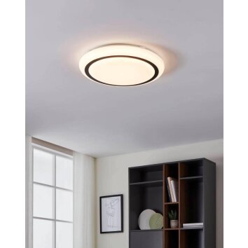 Eglo CAPASSO Plafoniera LED Bianco, 1-Luce