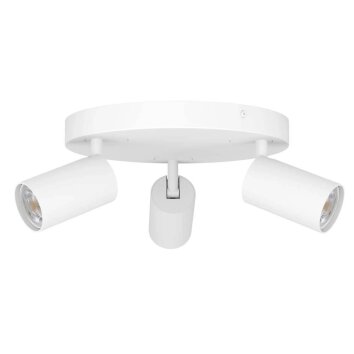 Eglo TELIMBELA-Z Plafoniera LED Bianco, 3-Luci, Cambia colore