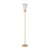 Eglo AGLIENTINA Lampada da terra Ottone, 1-Luce