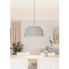 Eglo CONTRISA Lampadario a sospensione Grigio, 1-Luce