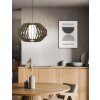 Eglo RUSTICARIA Lampadario a sospensione Nero, 1-Luce
