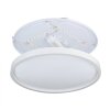 Eglo MONTEMORELOS-Z Plafoniera LED Bianco, 1-Luce, Cambia colore