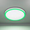 Eglo MONTEMORELOS-Z Plafoniera LED Bianco, 1-Luce, Cambia colore