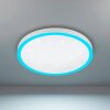 Eglo MONTEMORELOS-Z Plafoniera LED Bianco, 1-Luce, Cambia colore