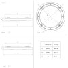 Eglo MONTEMORELOS-Z Plafoniera LED Nero, 1-Luce, Cambia colore