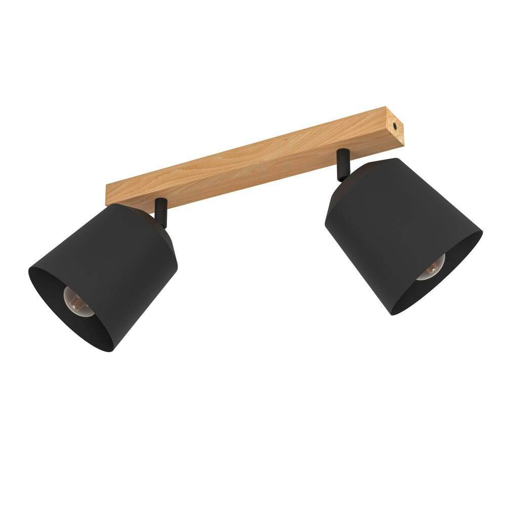 Eglo COTORRO Plafoniera Marrone, Nero, 2-Luci main product photo