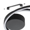 Eglo RUOTALE Plafoniera LED Nero, 1-Luce