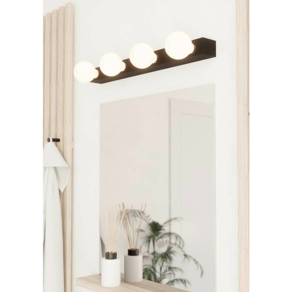 Eglo GUANAL Applique Nero, 4-Luci main product photo