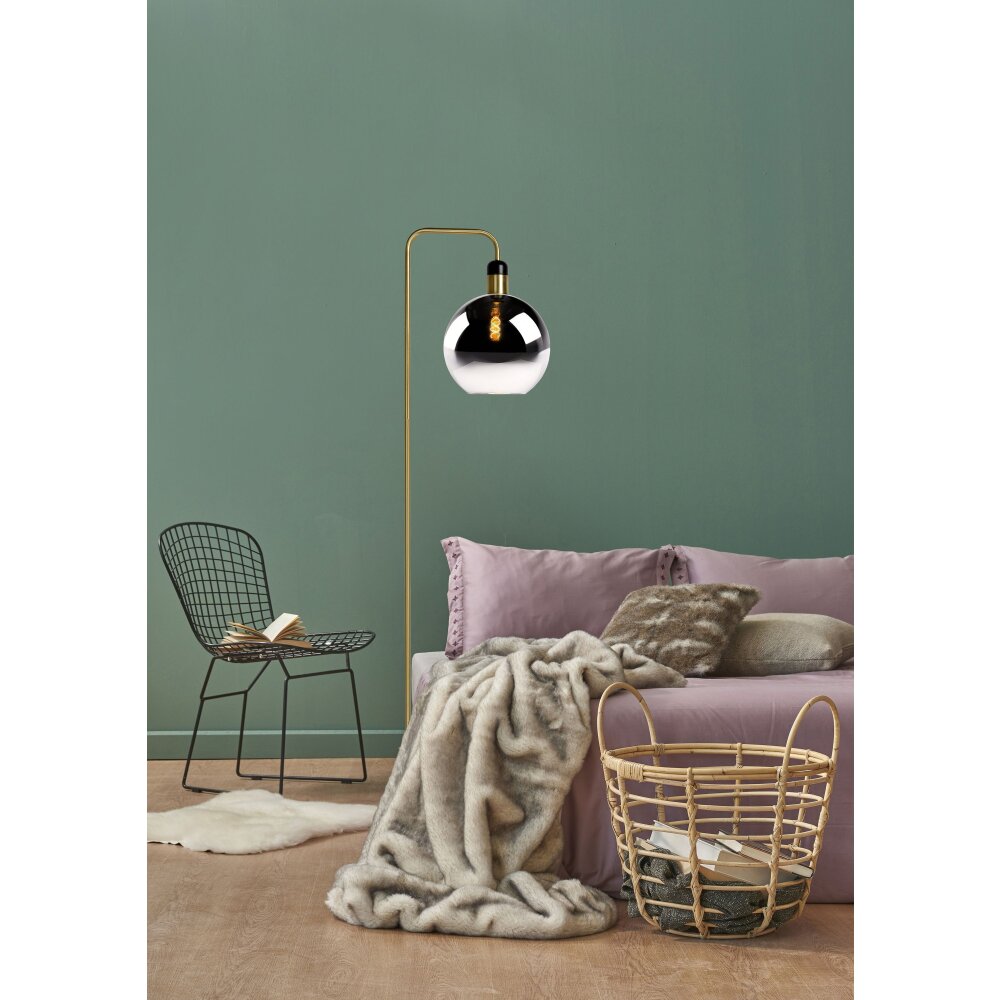 Lampada da terra Lucide JULIUS Grigio, 1-Luce main product photo
