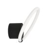 Eglo CARANACOA Applique LED Nero, 1-Luce