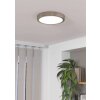 Eglo FUEVA Plafoniera LED Nichel opaco, 1-Luce