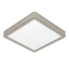 Eglo FUEVA Plafoniera LED Nichel opaco, 1-Luce