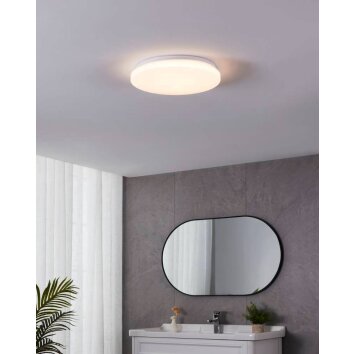 Eglo FRANIA-S Plafoniera LED Bianco, 1-Luce