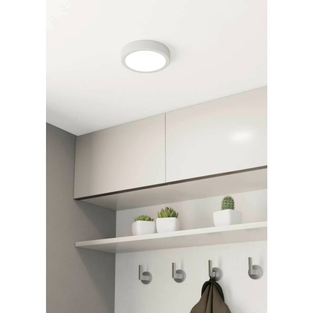 Eglo FUEVA Plafoniera LED Bianco, 1-Luce main product photo