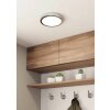 Eglo FUEVA Plafoniera LED Cromo, 1-Luce