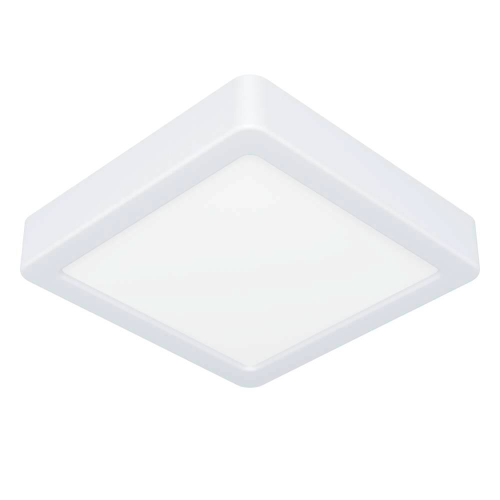Eglo FUEVA Plafoniera LED Bianco, 1-Luce