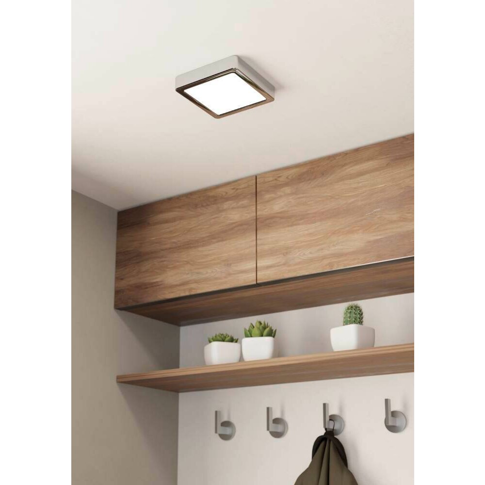 Eglo FUEVA Plafoniera LED Cromo, 1-Luce main product photo
