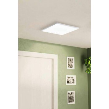 Eglo TURCONA-B Plafoniera LED Bianco, 1-Luce