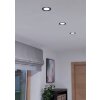 Eglo SALICETO Lampada da incasso LED Nero, 3-Luci Eglo SALICETO Lampada da incasso LED Nero, 3-Luci