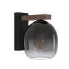 Eglo FILAGO Applique Marrone, Nero, 1-Luce