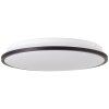 Brilliant Heida Plafoniera LED Nero, Bianco, 1-Luce, Telecomando, Cambia colore