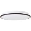 Brilliant Heida Plafoniera LED Nero, Bianco, 1-Luce, Telecomando, Cambia colore