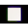 Brilliant Saltery Plafoniera LED Nero, Bianco, 1-Luce, Telecomando, Cambia colore