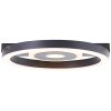 Brilliant Maureen Plafoniera LED Nero, Bianco, 1-Luce