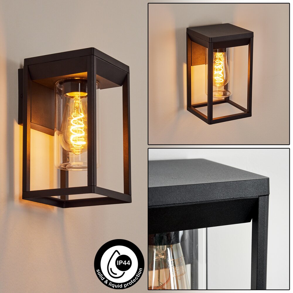 Palanga Applique da esterno Nero, 1-Luce main product photo