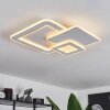 Tomazes Plafoniera LED Bianco, 1-Luce, Telecomando