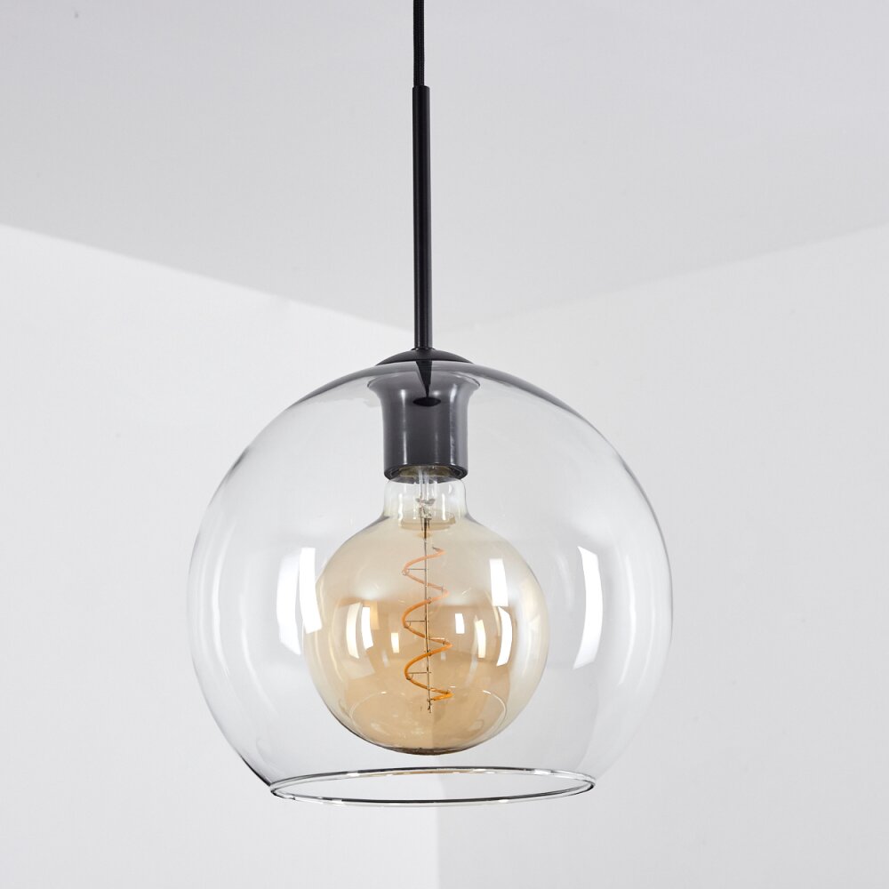 Koyoto  Lampadario a sospensione Vetro 25 cm Chiaro, 1-Luce