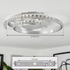 Tanganheira Plafoniera LED Alluminio, 1-Luce