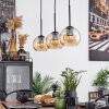 Koyoto  Lampadario a sospensione Vetro 15 cm Ambrato, 3-Luci