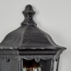 Hongkong Applique da esterno Nero, Argento, 1-Luce, Sensori di movimento