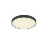 Trio Waco Plafoniera LED Nero, 1-Luce