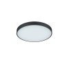 Trio Waco Plafoniera LED Nero, 1-Luce