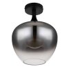 Globo MAXY Plafoniera Nero, 1-Luce