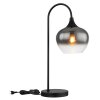 Globo MAXY Lampada da tavolo Nero, 1-Luce