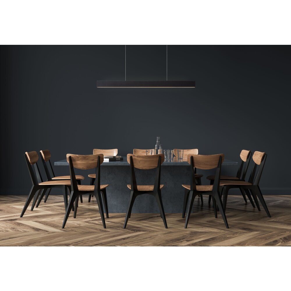 Lucide RAYA LED Lampada a Sospensione Nero, 1-Luce main product photo