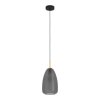 Eglo ALOBRASE Lampadario a sospensione Ottone, Nero, 1-Luce