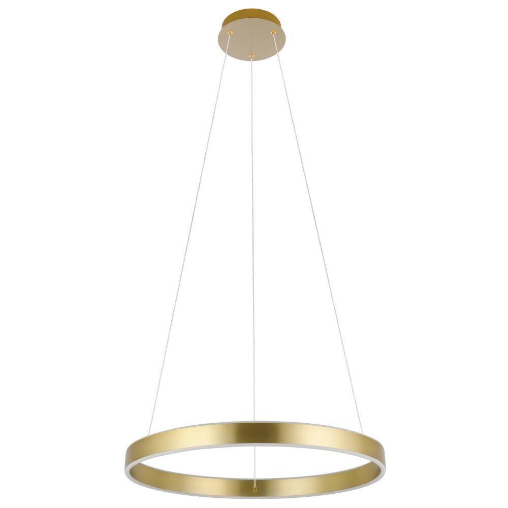 EGLO ALCAZABA Lampadario a sospensione LED Ottone, Bianco, 2-Luci main product photo