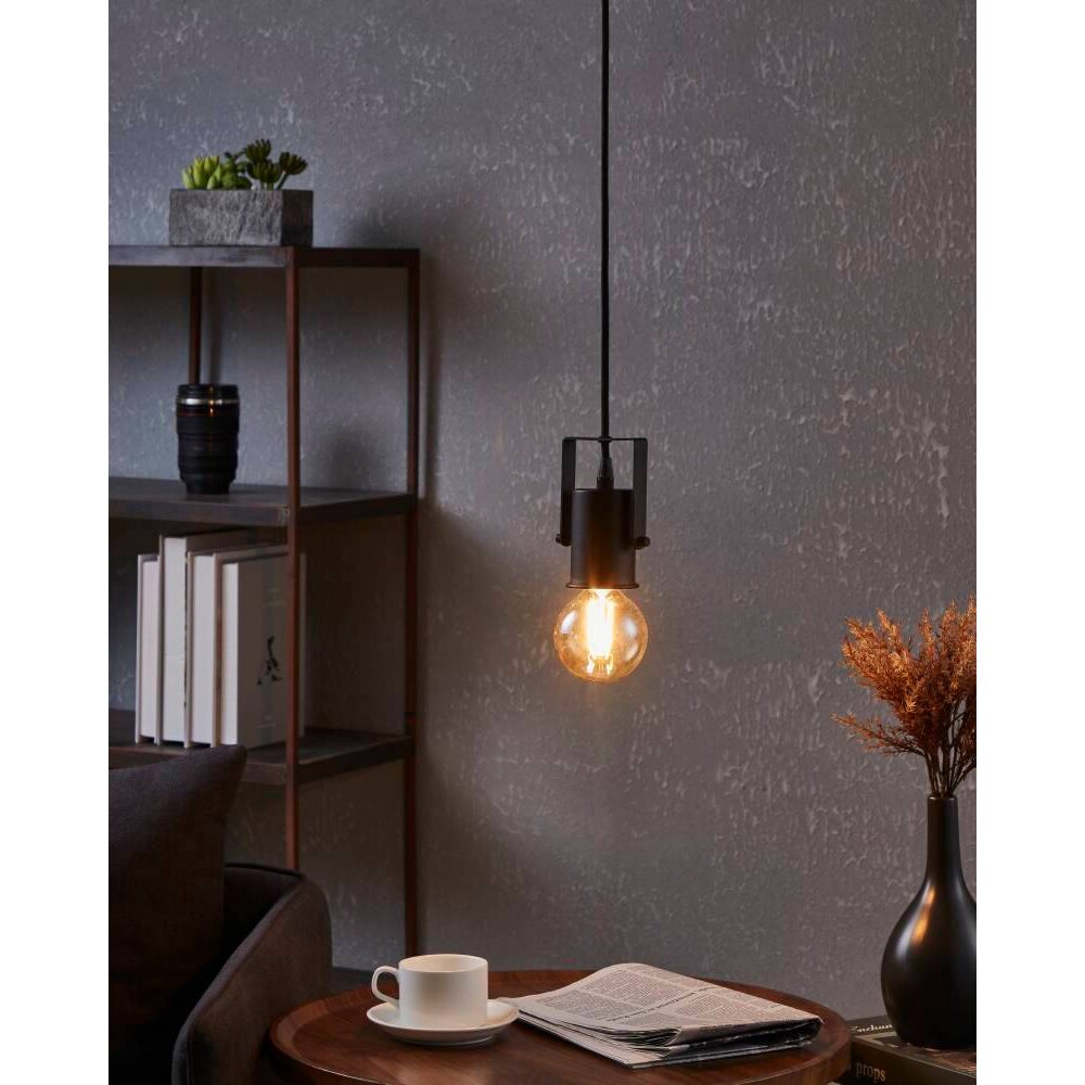 Eglo CALARI Lampadario a sospensione Nero, 1-Luce main product photo