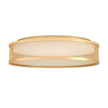 Eglo LUPPINERIA Plafoniera LED Ottone, 1-Luce